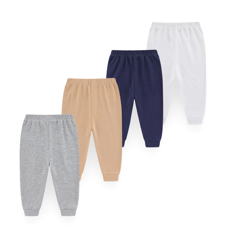 4-Piece Unisex Baby Pants 100% - Baby Clothing Dividers ulasan dan harga
