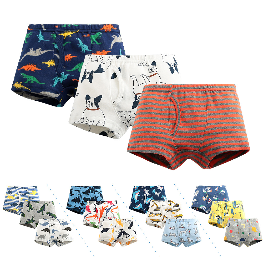 3pcs/lot 2020 New Boys Panties - Baby Clothing Dividers ulasan dan harga